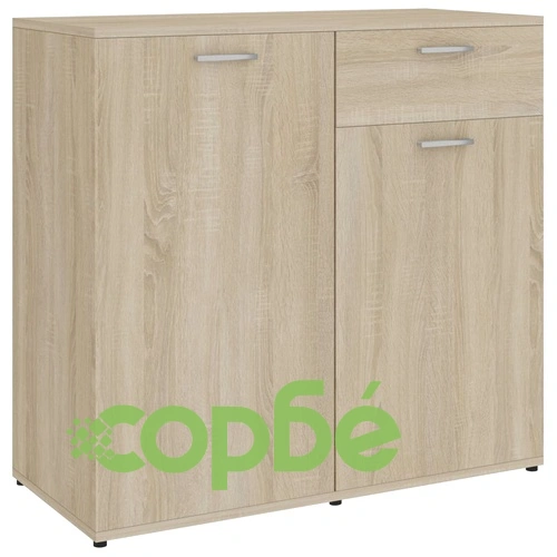 Бюфет, дъб сонома, 160x36x75 см, инженерно дърво ➤ топ цена ➤ sorbe.bg