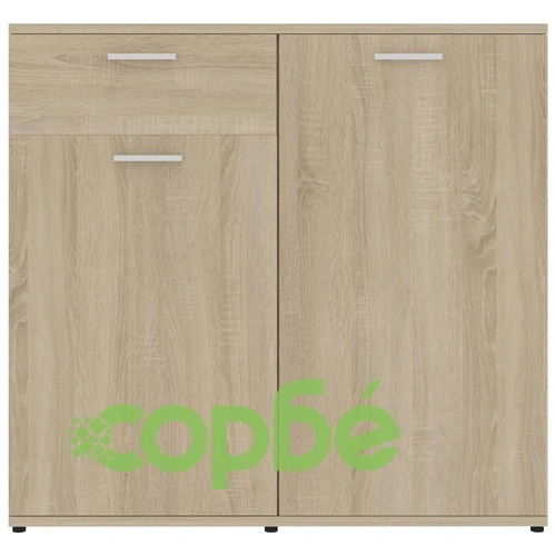 Бюфет, дъб сонома, 160x36x75 см, инженерно дърво ➤ топ цена ➤ sorbe.bg