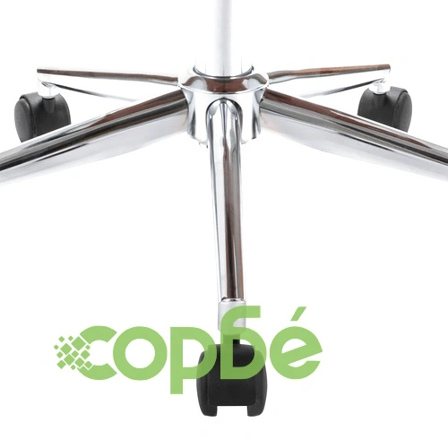 Въртящ офис стол, черен, извито дърво и изкуствена кожа ➤ топ цена ➤ sorbe.bg