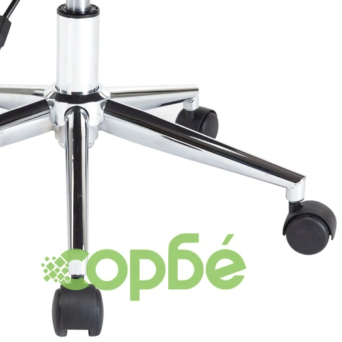 Въртящ офис стол, таупе, извито дърво и текстил ➤ топ цена ➤ sorbe.bg