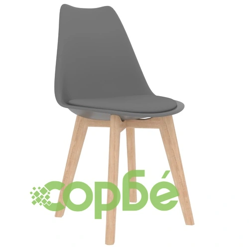 Трапезен комплект от 3 части, сив ➤ топ цена ➤ sorbe.bg