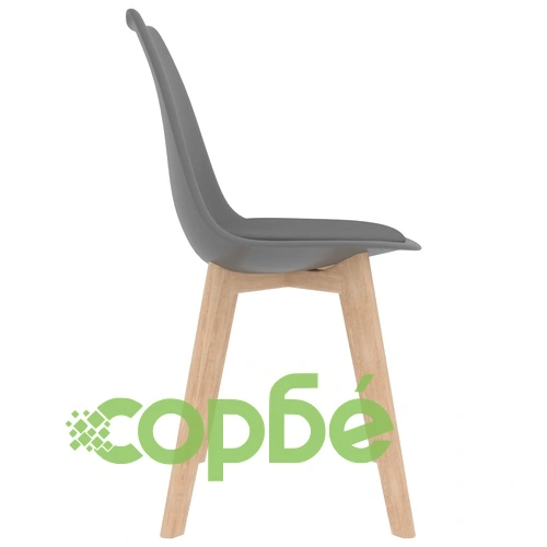 Трапезен комплект от 3 части, сив ➤ топ цена ➤ sorbe.bg