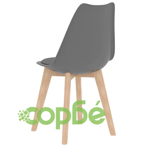 Трапезен комплект от 3 части, сив ➤ топ цена ➤ sorbe.bg