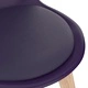 Трапезен комплект от 3 части, тъмнолилав