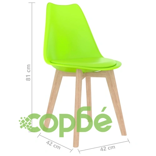 Трапезен комплект от 3 части, зелен ➤ топ цена ➤ sorbe.bg