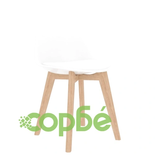 Трапезен комплект от 3 части, бял ➤ топ цена ➤ sorbe.bg