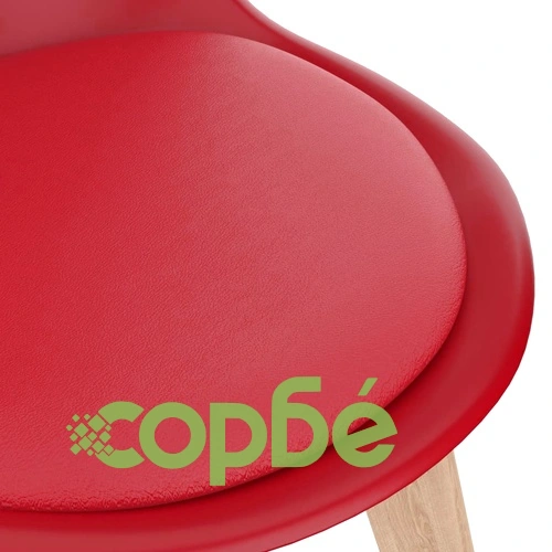 Трапезен комплект от 3 части, червен ➤ топ цена ➤ sorbe.bg