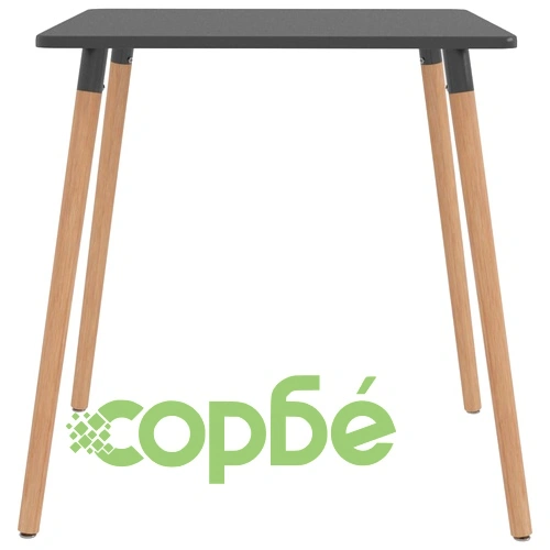 Трапезен комплект от 5 части, оранжев ➤ топ цена ➤ sorbe.bg