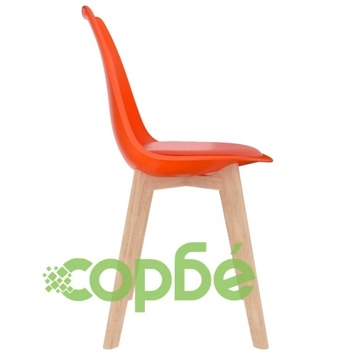 Трапезен комплект от 5 части, оранжев ➤ топ цена ➤ sorbe.bg