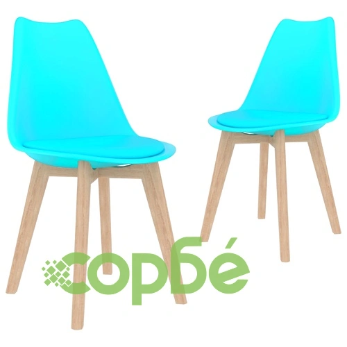 Трапезен комплект от 3 части, син ➤ топ цена ➤ sorbe.bg