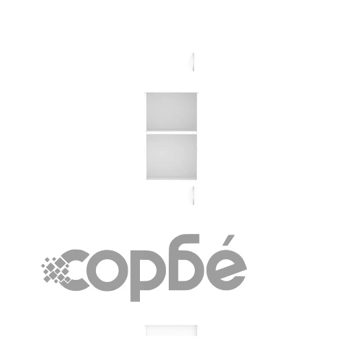 Комплект шкафове за пералня, бял, инженерно дърво ➤ топ цена ➤ sorbe.bg