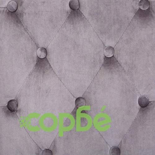 Трапезни столове, 2 бр, сиви, кадифе ➤ топ цена ➤ sorbe.bg