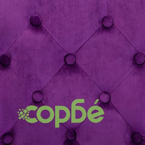 Трапезни столове, 4 бр, лилави, кадифе ➤ топ цена ➤ sorbe.bg