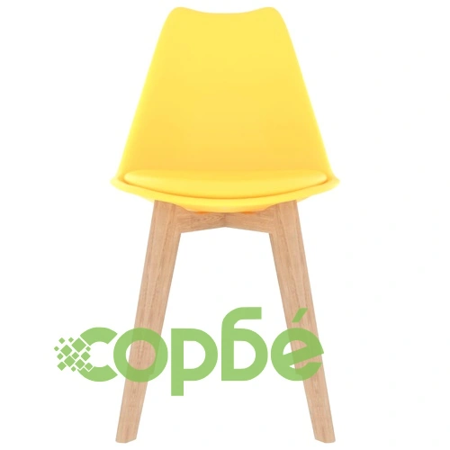 Трапезен комплект от 5 части, жълт ➤ топ цена ➤ sorbe.bg