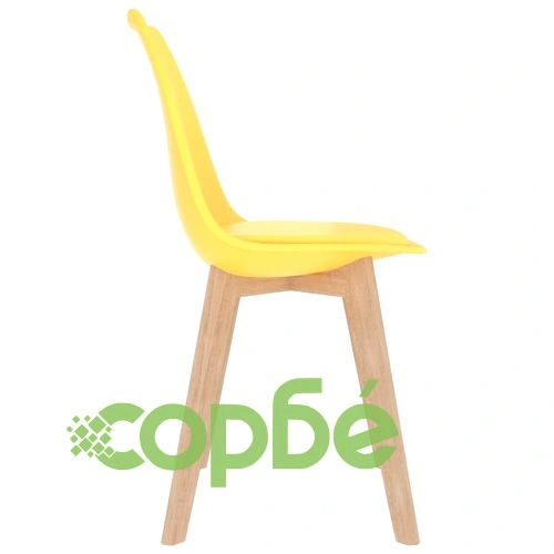 Трапезен комплект от 5 части, жълт ➤ топ цена ➤ sorbe.bg