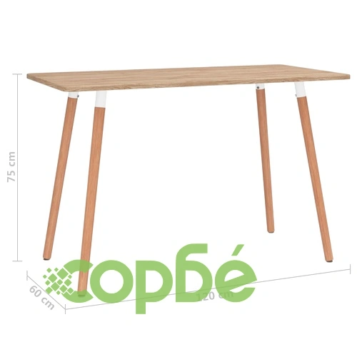 Трапезен комплект от 5 части, сив ➤ топ цена ➤ sorbe.bg