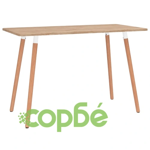Трапезен комплект от 5 части, оранжев ➤ топ цена ➤ sorbe.bg