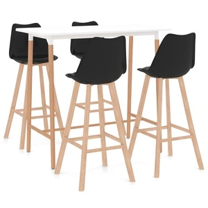 Бар комплект от 5 части, черен