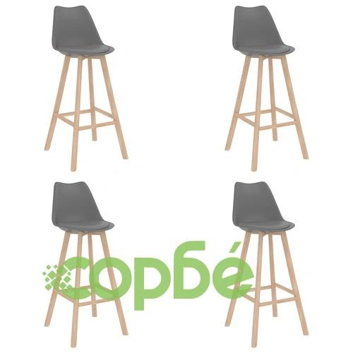 Бар комплект от 5 части, сив ➤ топ цена ➤ sorbe.bg