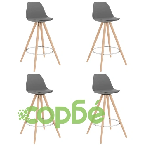 Бар комплект от 5 части, сив ➤ топ цена ➤ sorbe.bg