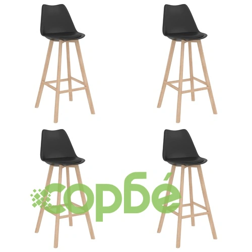 Бар комплект от 5 части, черен ➤ топ цена ➤ sorbe.bg