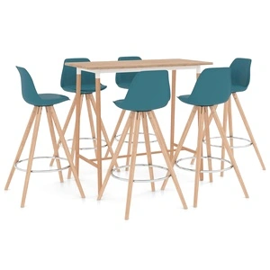 Бар комплект от 7 части, тюркоаз