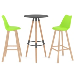 Бар комплект от 3 части, зелен