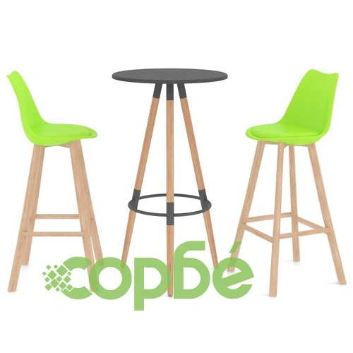 Бар комплект от 3 части, зелен ➤ топ цена ➤ sorbe.bg