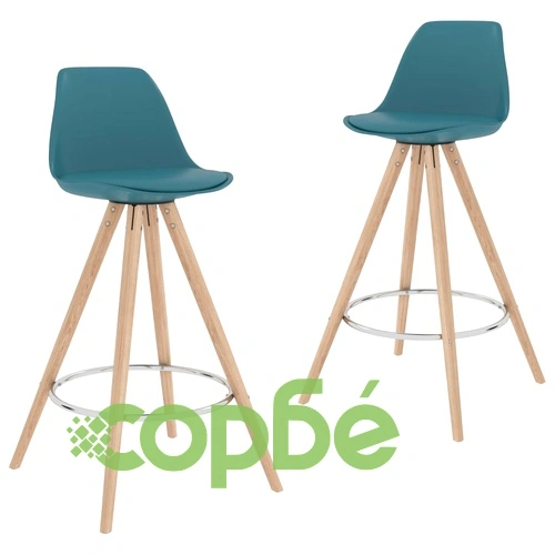 3056344  3 Piece Bar Set Turquoise (287256+287268) ➤ топ цена ➤ sorbe.bg