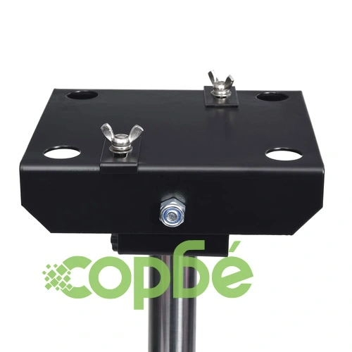 Сешоар за домашни любимци на стойка, черен, пластмаса и стомана ➤ топ цена ➤ sorbe.bg