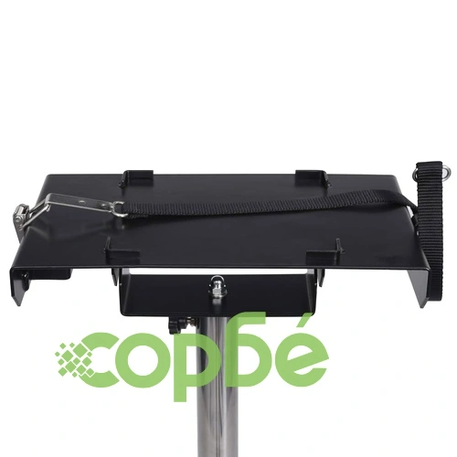 Сешоар за домашни любимци с двоен мотор  на стойка, черен ➤ топ цена ➤ sorbe.bg