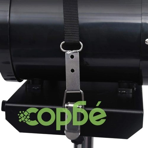 Сешоар за домашни любимци с двоен мотор  на стойка, черен ➤ топ цена ➤ sorbe.bg