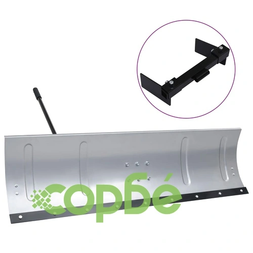 Приставка гребло за сняг за тракторна косачка с адаптер 150 см ➤ топ цена ➤ sorbe.bg