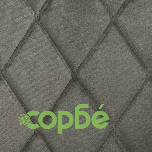 Трапезни столове, 6 бр, светлосиви, кадифе ➤ топ цена ➤ sorbe.bg