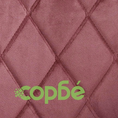 Трапезни столове, 6 бр, розови, кадифе ➤ топ цена ➤ sorbe.bg