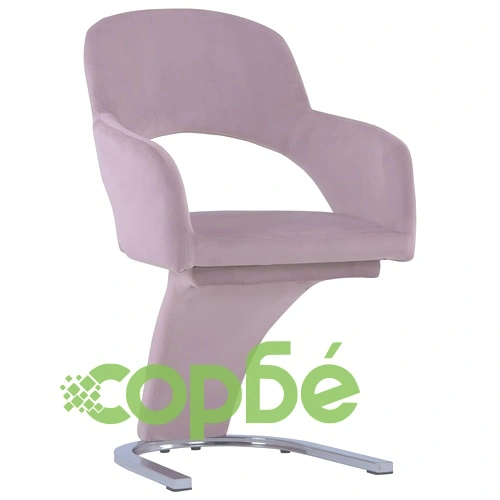 3056593  Dining Chairs 6 pcs Pink Velvet (3x287779) ➤ топ цена ➤ sorbe.bg