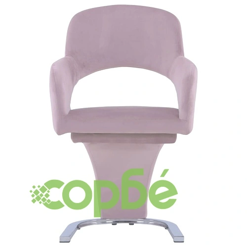 3056593  Dining Chairs 6 pcs Pink Velvet (3x287779) ➤ топ цена ➤ sorbe.bg