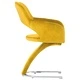 3056594  Dining Chairs 6 pcs Yellow Velvet (3x287780)
