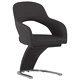 3056607  Dining Chairs 6 pcs Brown Faux Leather (3x287785)
