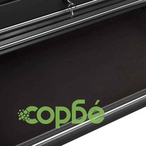 Количка за инструменти с 14 чекмеджета, стомана, черна ➤ топ цена ➤ sorbe.bg