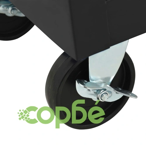 Количка за инструменти с 14 чекмеджета, стомана, черна ➤ топ цена ➤ sorbe.bg