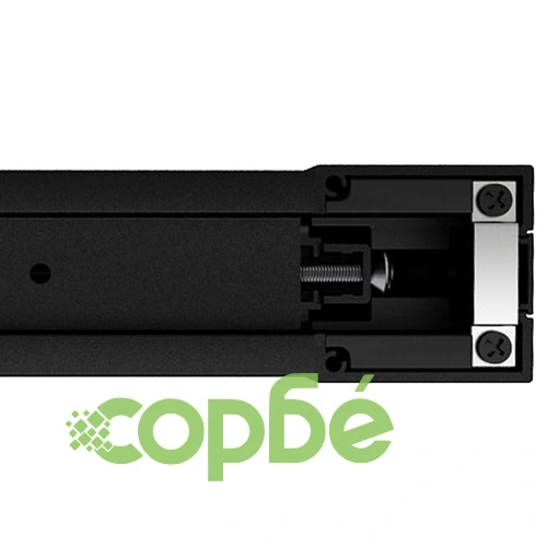 Плъзгаща врата, алуминий и ESG стъкло с хардуер, 76x205 см ➤ топ цена ➤ sorbe.bg