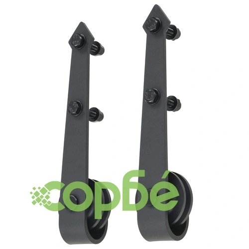 Плъзгаща врата, алуминий и ESG стъкло с хардуер, 90x205 см ➤ топ цена ➤ sorbe.bg