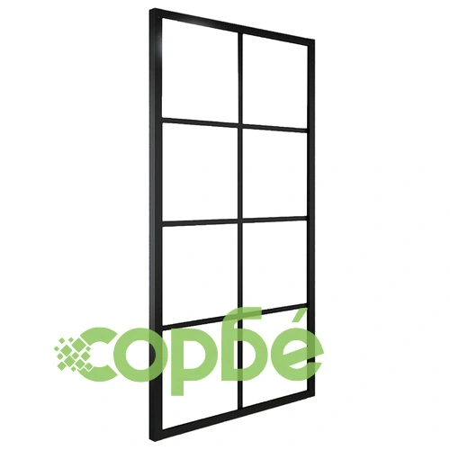 Плъзгаща врата, алуминий и ESG стъкло с хардуер, 102,5x205 см ➤ топ цена ➤ sorbe.bg