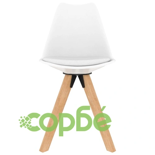 Трапезен комплект от 5 части, бял ➤ топ цена ➤ sorbe.bg