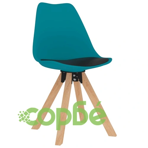 Комплект за хранене от 3 части, 80x80 см, черен и тюркоазен ➤ топ цена ➤ sorbe.bg