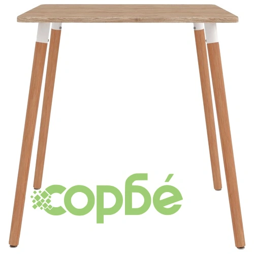 Комплект за хранене от 5 части, 80x80 см, черен и жълт ➤ топ цена ➤ sorbe.bg