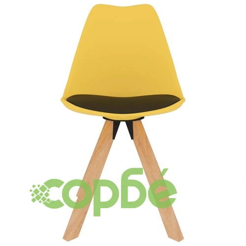 Комплект за хранене от 5 части, 80x80 см, черен и жълт ➤ топ цена ➤ sorbe.bg