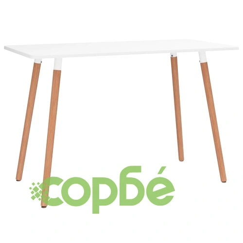 Комплект за хранене от 5 части, 120x60 см, бял и черен ➤ топ цена ➤ sorbe.bg