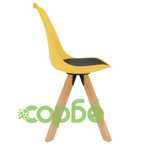 Комплект за хранене от 5 части, 120x60 см, жълт и черен ➤ топ цена ➤ sorbe.bg